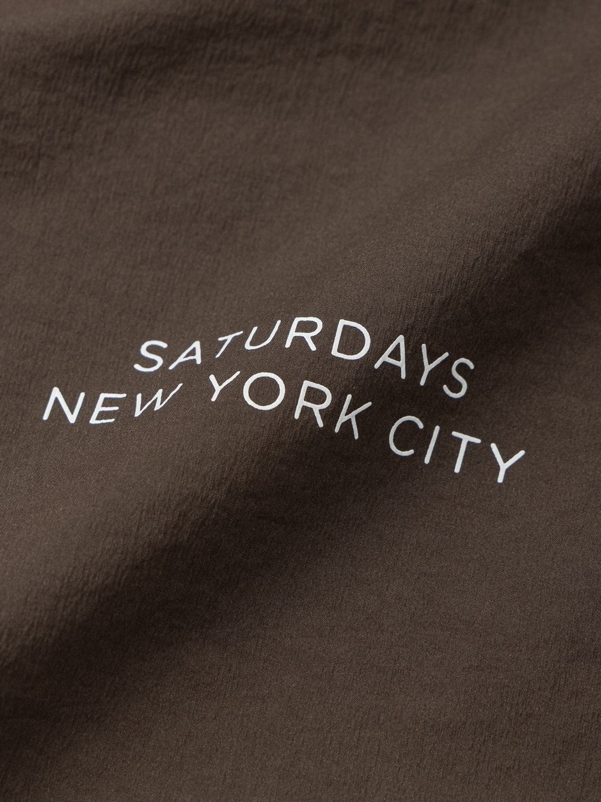 Crispy Nylon Switch Snead Jacket / BROWN