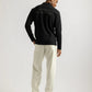 Waffle Mockneck LS / BLACK