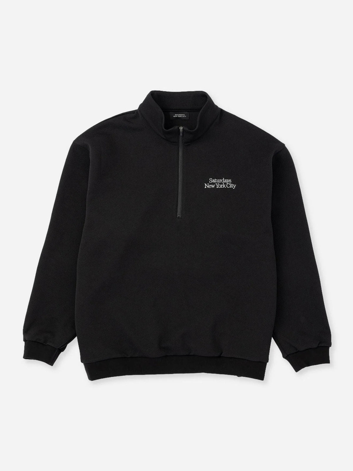 Kersey Sweat Half Zip Pullover / BLACK