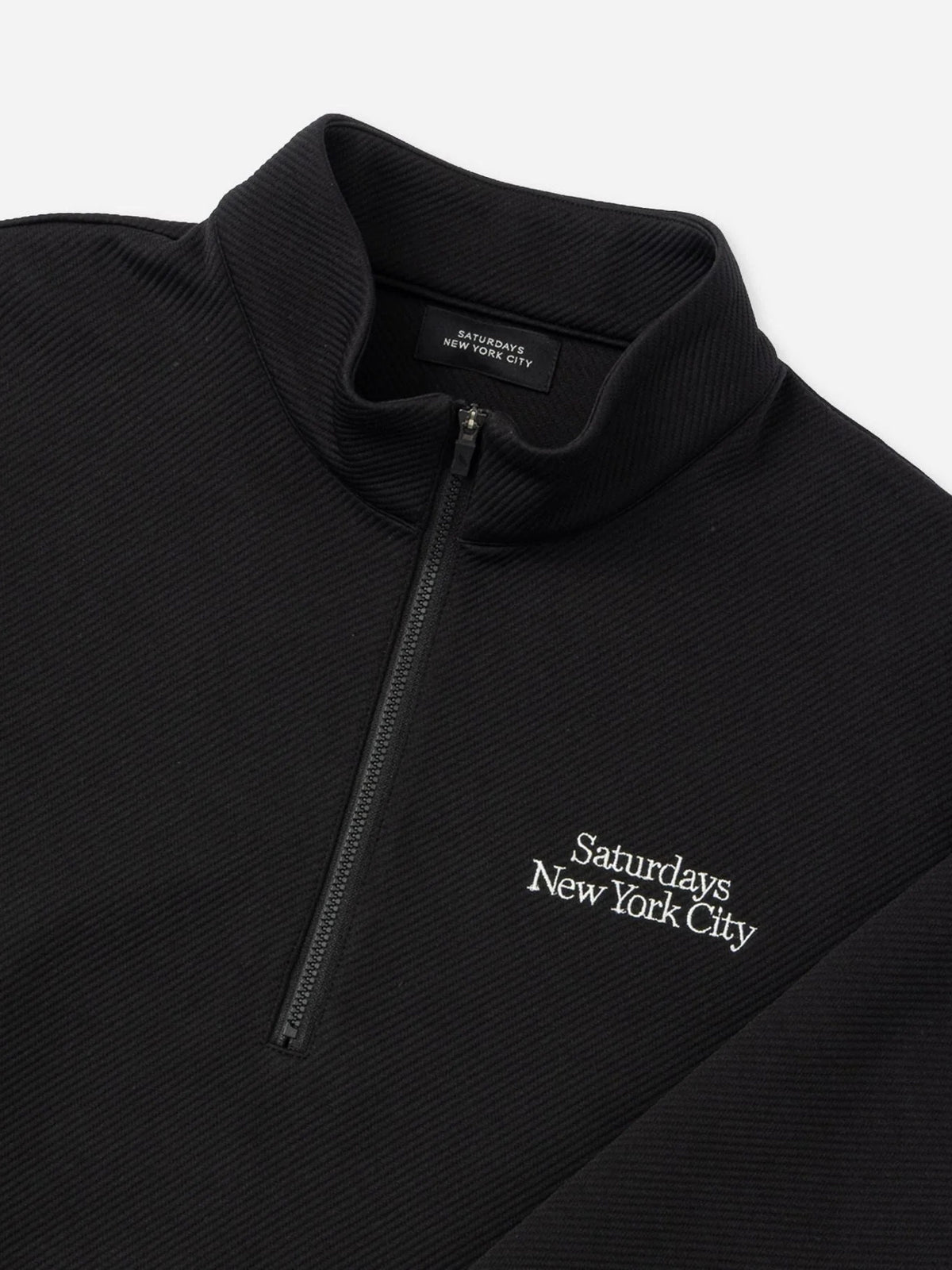 Kersey Sweat Half Zip Pullover / BLACK