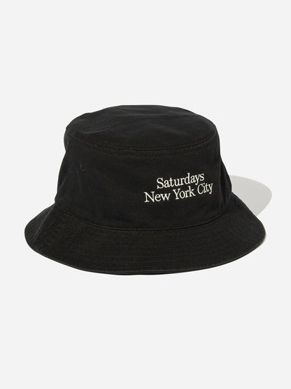 Washed Bucket Hat Black