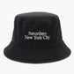 Washed Bucket Hat Black