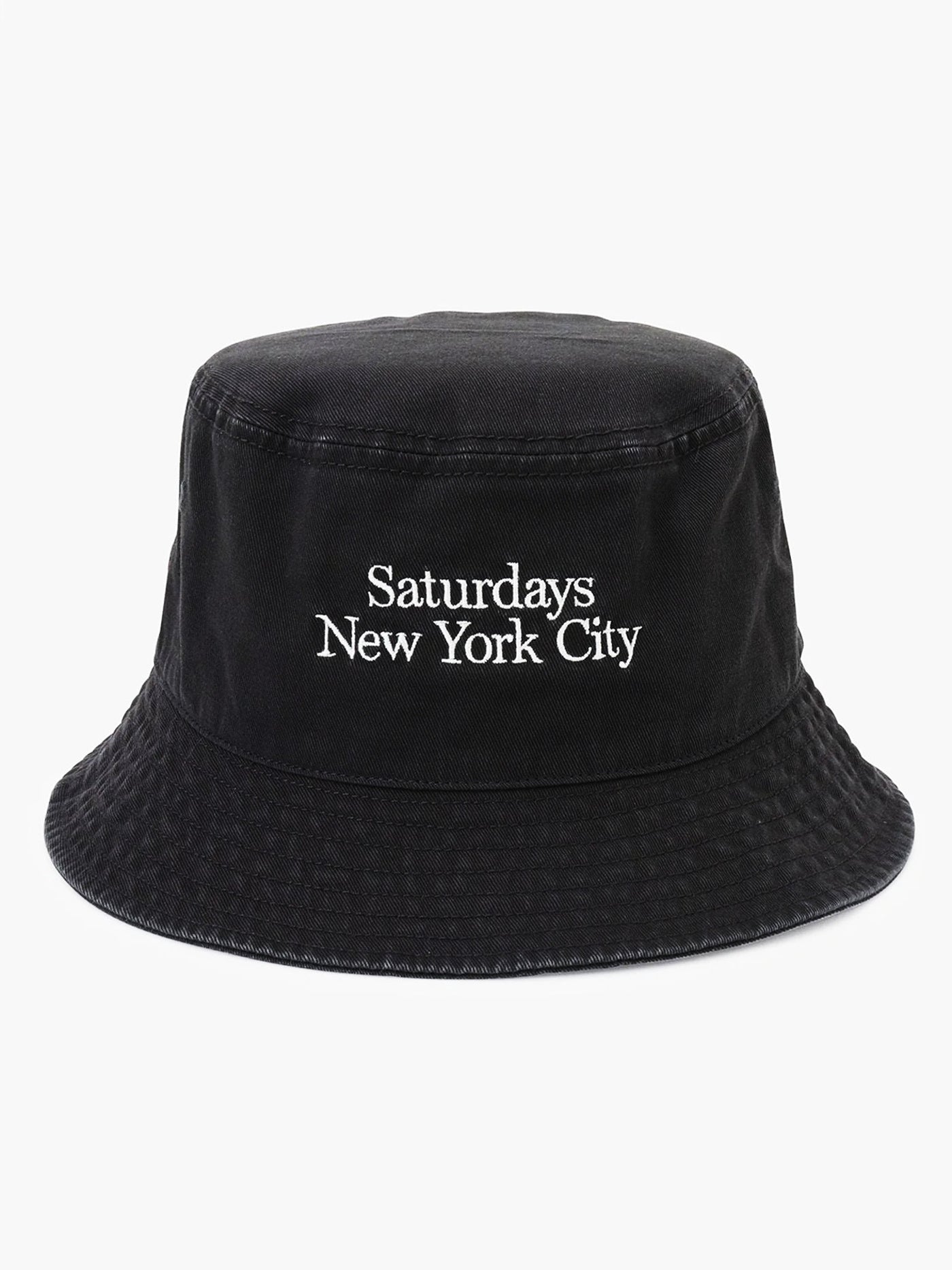 Washed Bucket Hat Black