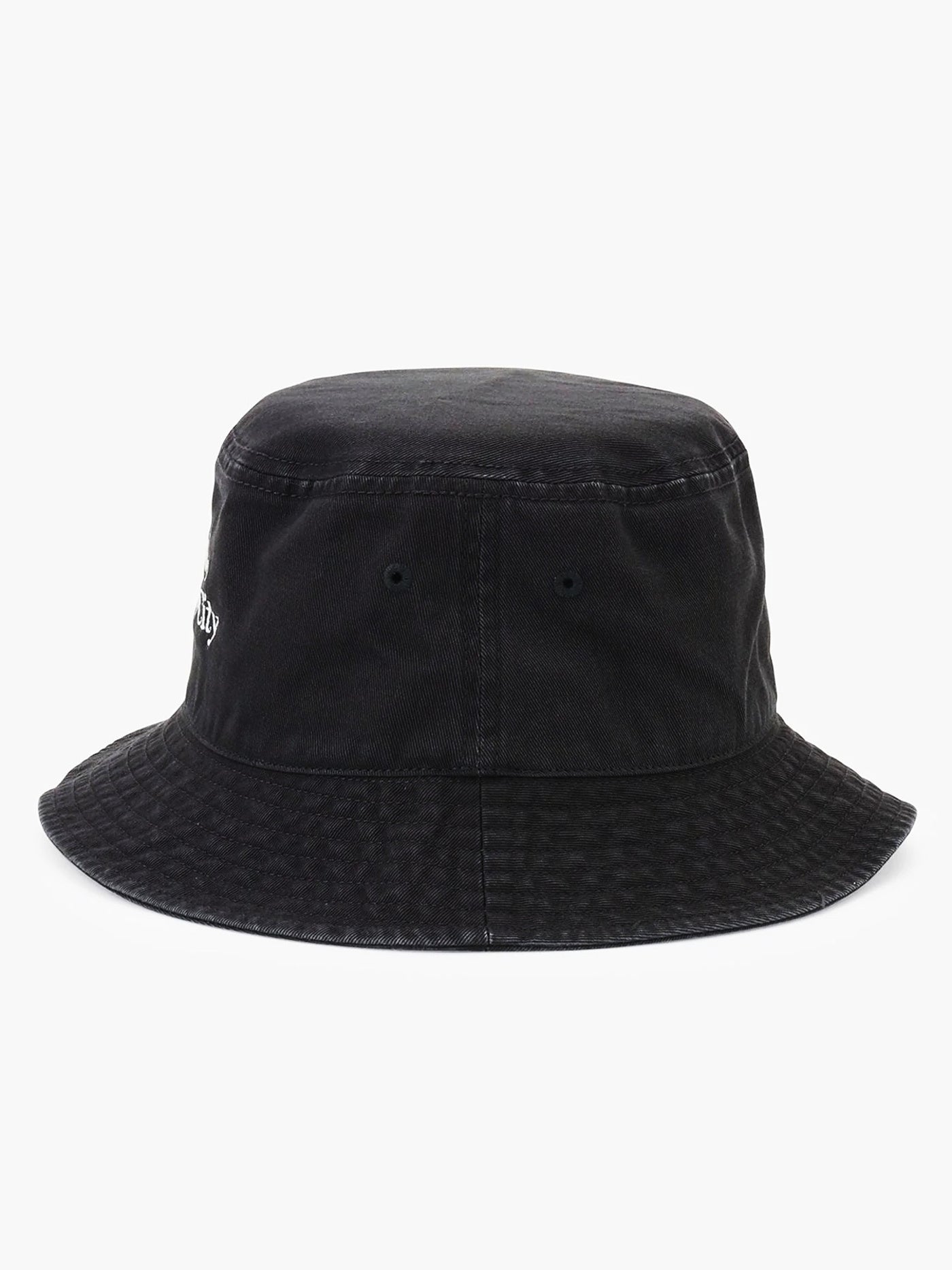 Washed Bucket Hat Black