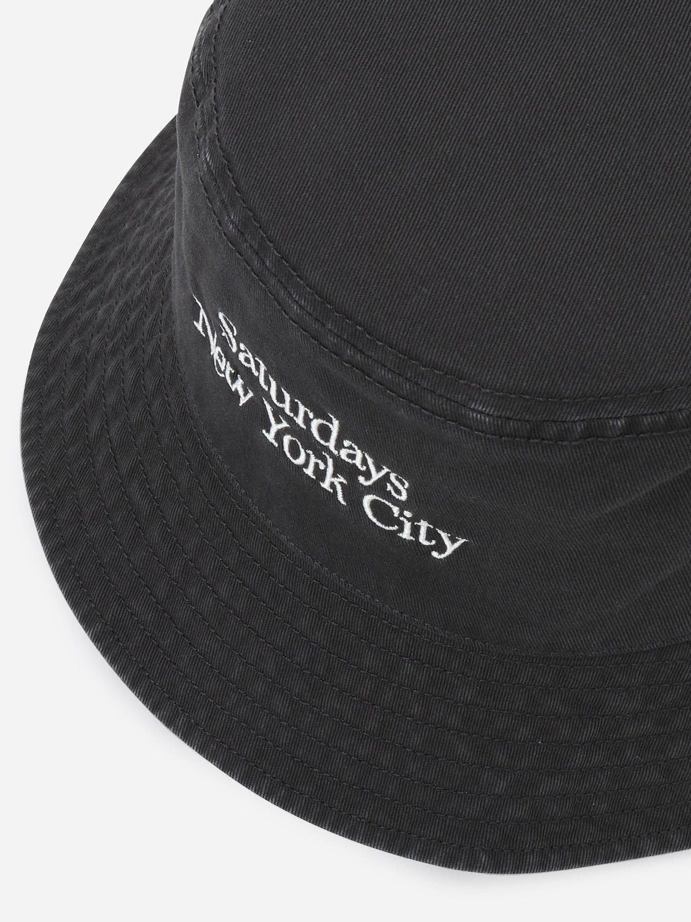 Washed Bucket Hat Black