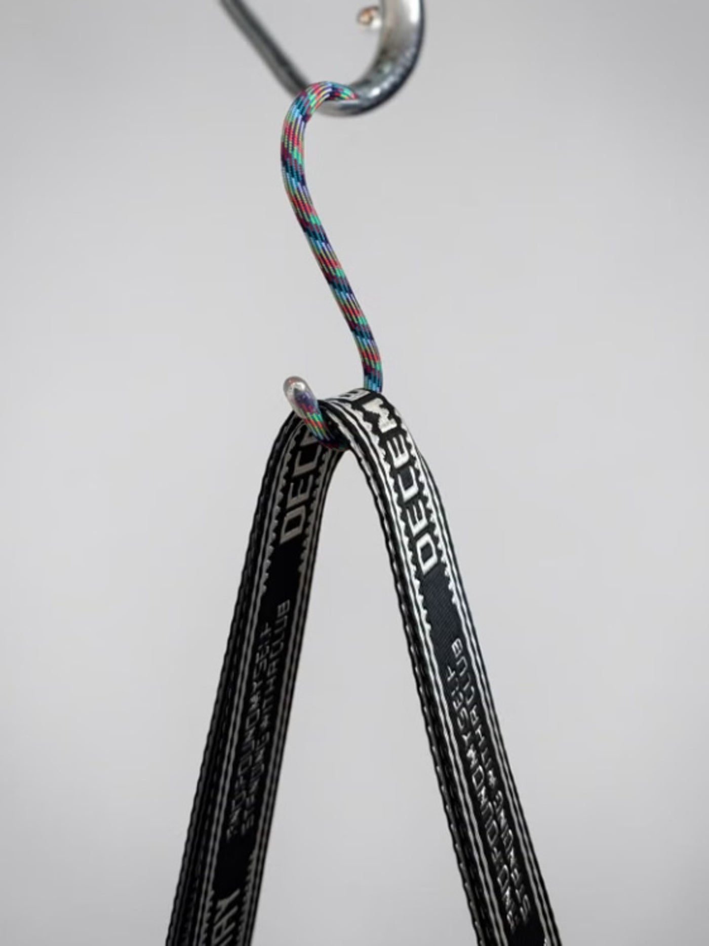 (DECEMBER MAY) Color pattern ice bag/ UNISEX / BLACK