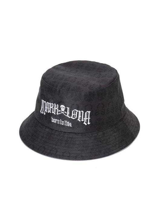 Fractur Monogram Bucket Hat | MEN and WOMEN / BLACK