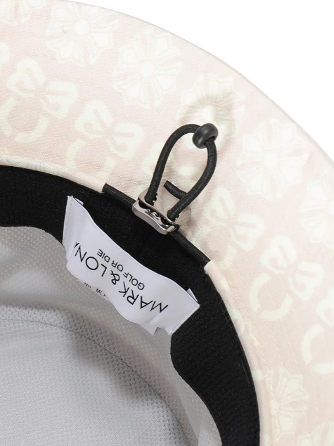 Fractur Monogram Bucket Hat | MEN and WOMEN / BLACK