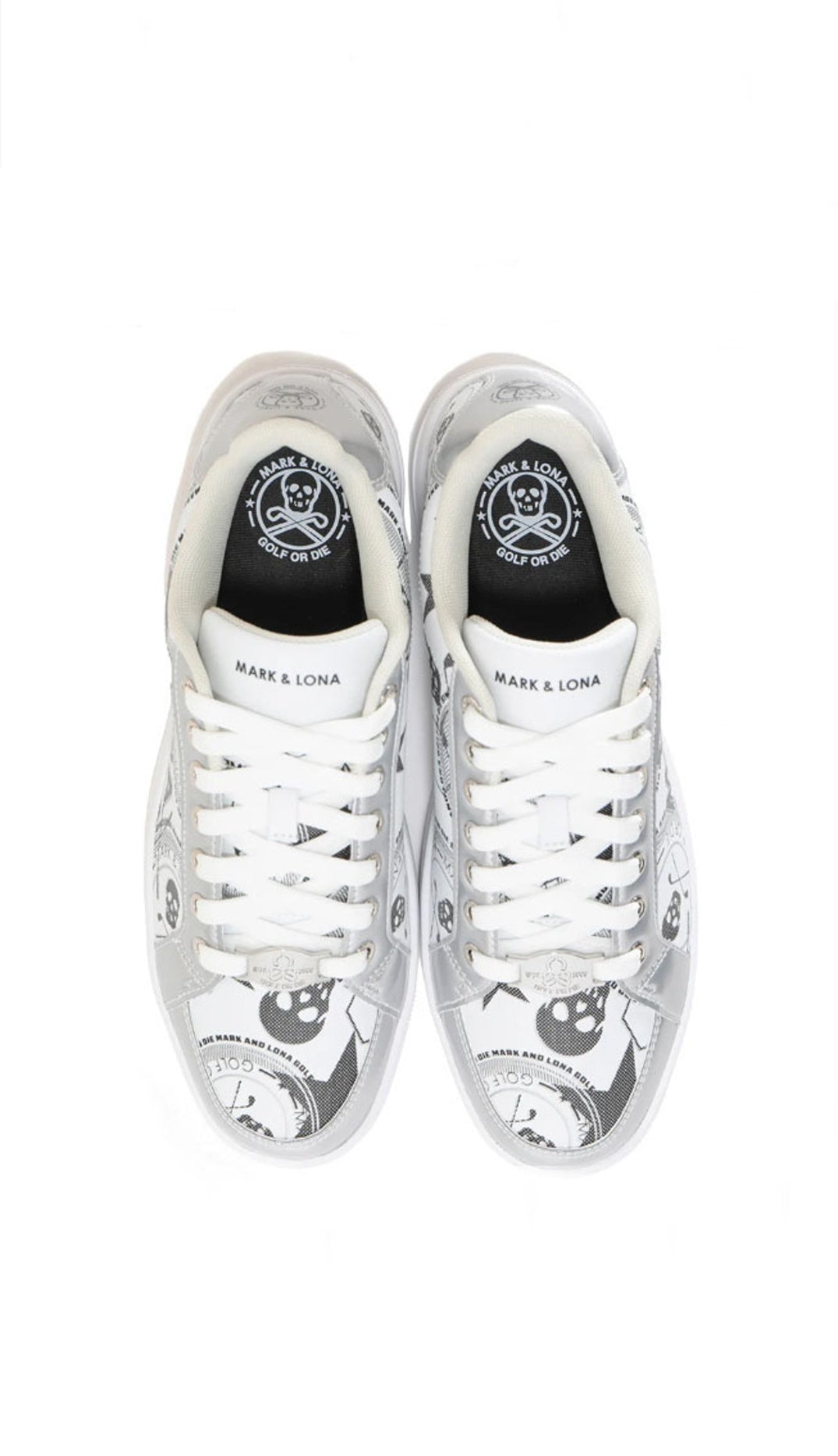 Atras Spikeless Golf Sneakers | MEN and WOMEN  / WHITE