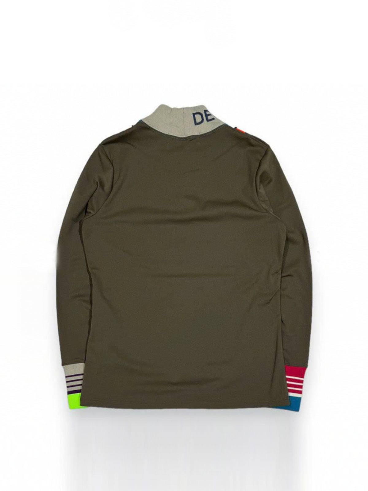 (DECEMBER MAY) Fake layered warmmock / WOMEN  / KHAKI