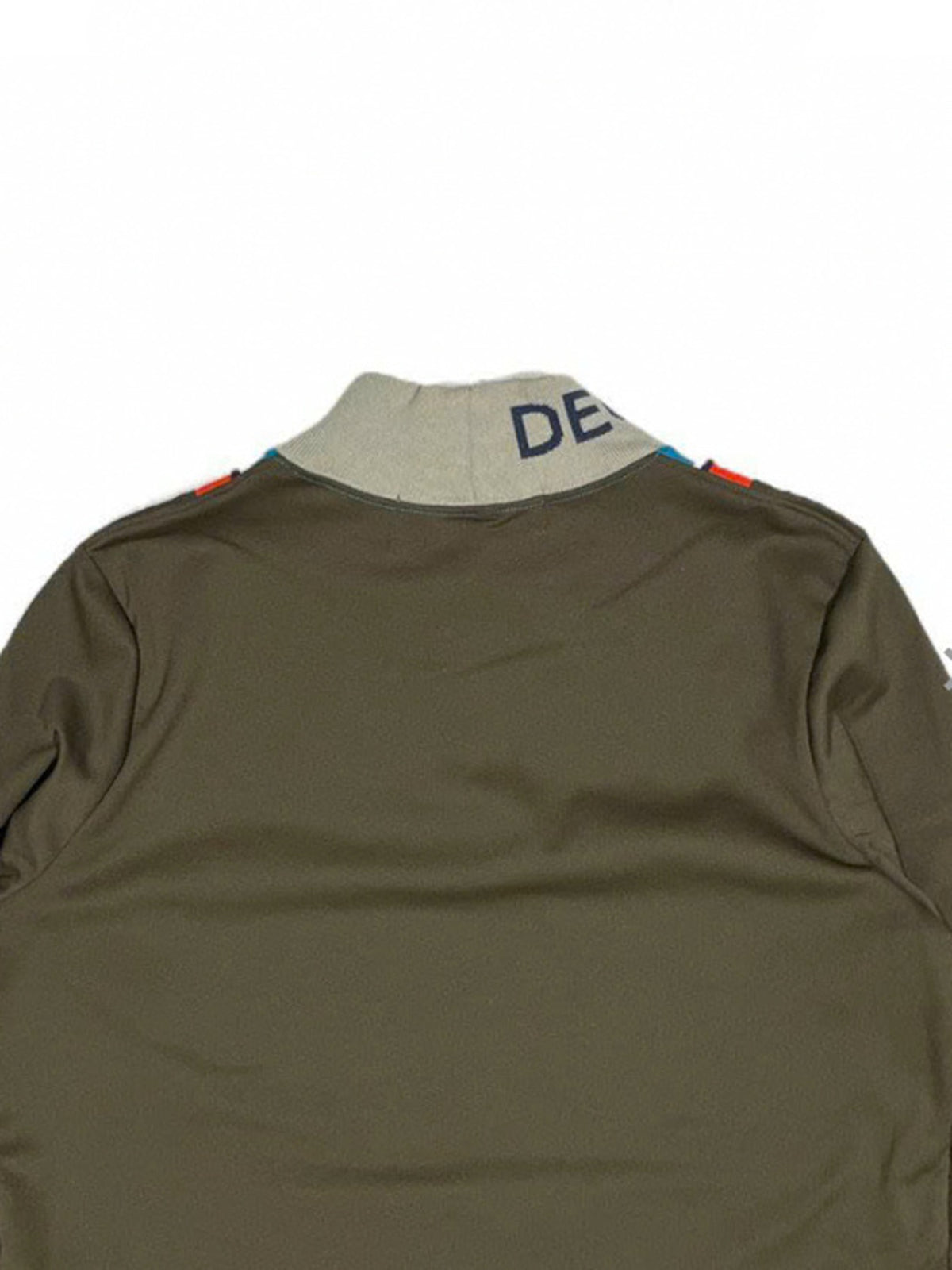 (DECEMBER MAY) Fake layered warmmock / WOMEN  / KHAKI