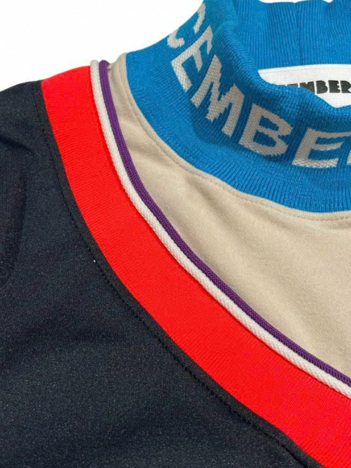 (DECEMBER MAY) Fake layered warmmock / WOMEN  / BLACK