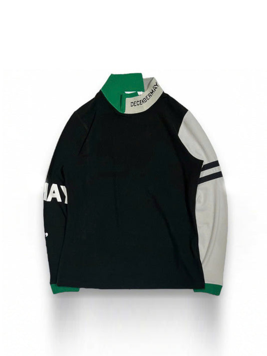 (DECEMBER MAY) Premierewarm mock tops / WOMEN  / BLACK