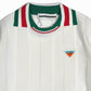 (DECEMBER MAY) Calm stripe knit polo / WOMEN  / WHITE