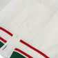 (DECEMBER MAY) Calm stripe knit polo / WOMEN  / WHITE
