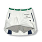 (DECEMBER MAY) Asymmetry pleats skirt / WOMEN  / WHITE