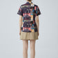 (DECEMBER MAY) Asymmetry pleats skirt / WOMEN  / BEIGE