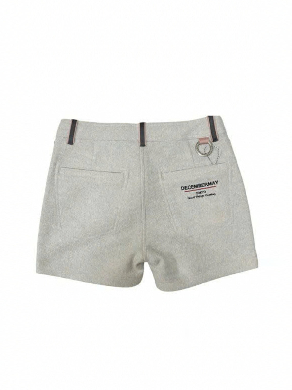 (DECEMBER MAY) Sparkle stone Shorty / WOMAN  / IVORY