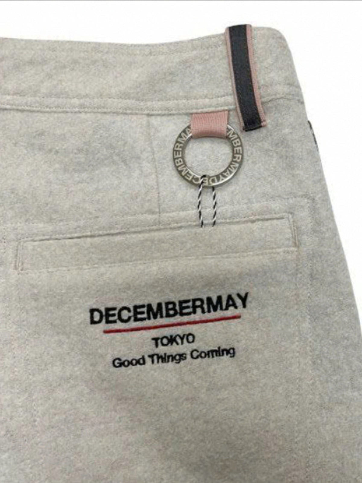 (DECEMBER MAY) Sparkle stone Shorty / WOMAN  / IVORY