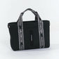 (DECEMBER MAY) 2WAY mesh mini tote / BLACK