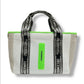 (DECEMBER MAY) 2WAY mesh mini tote / WHITE