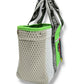 (DECEMBER MAY) 2WAY mesh mini tote / WHITE
