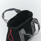 (DECEMBER MAY) 2WAY mesh mini tote / BLACK