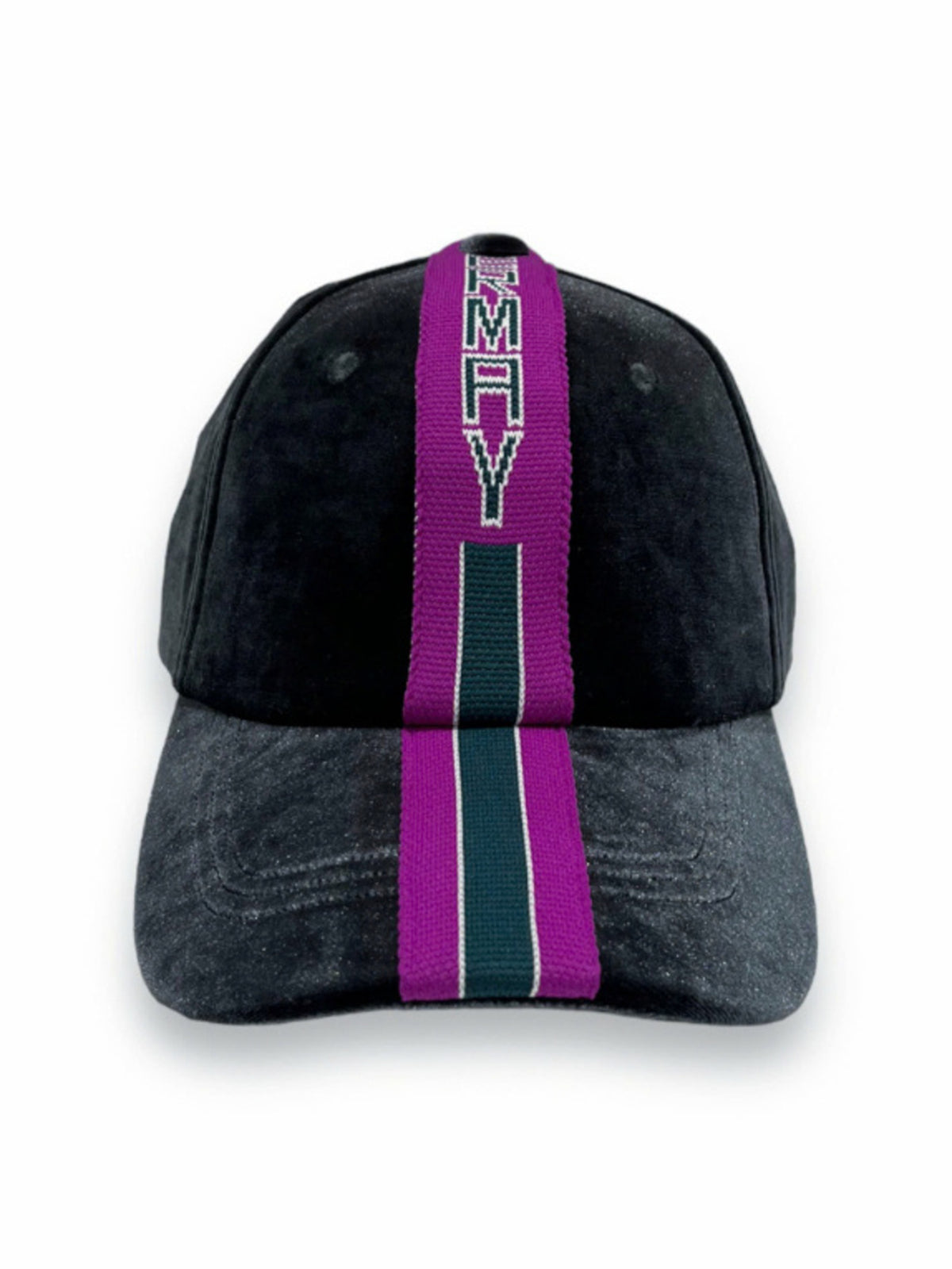(DECEMBER MAY) Eleanor velours cap / UNISEX / D.GREY