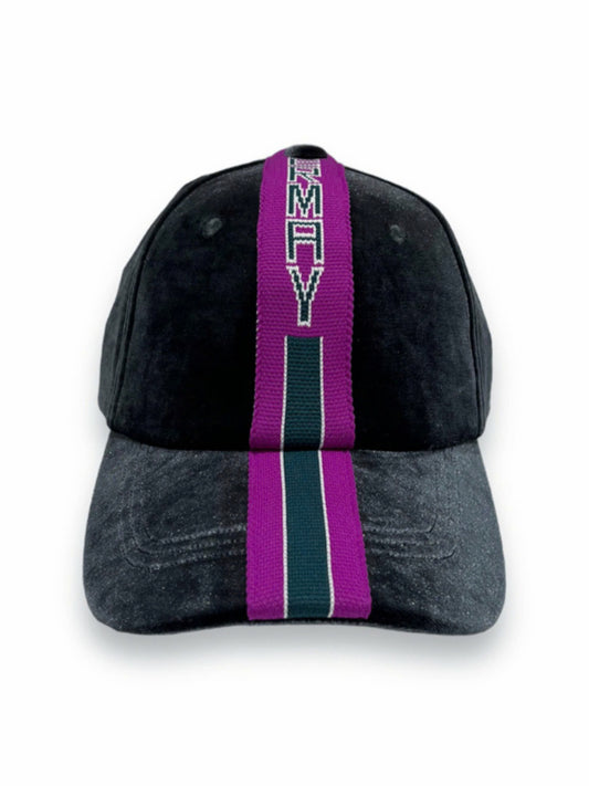 (DECEMBER MAY) Eleanor velours cap / UNISEX / D.GREY