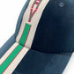 (DECEMBER MAY) Eleanor velours cap / UNISEX / NAVY