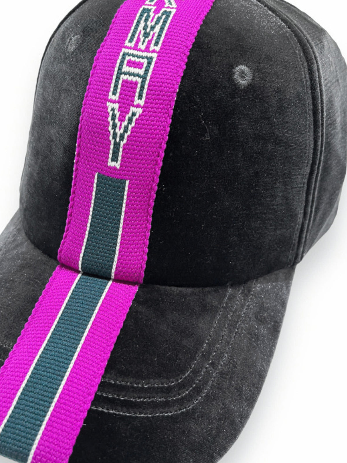 (DECEMBER MAY) Eleanor velours cap / UNISEX / D.GREY