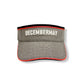 (DECEMBER MAY) Glen check combination visor / UNISEX / BEIGE