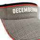 (DECEMBER MAY) Glen check combination visor / UNISEX / BEIGE