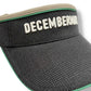 (DECEMBER MAY) Glen check combination visor / UNISEX / CHARCOAL