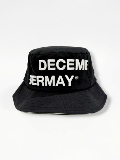 (DECEMBER MAY) water repellent bucket hat / UNISEX / BLACK