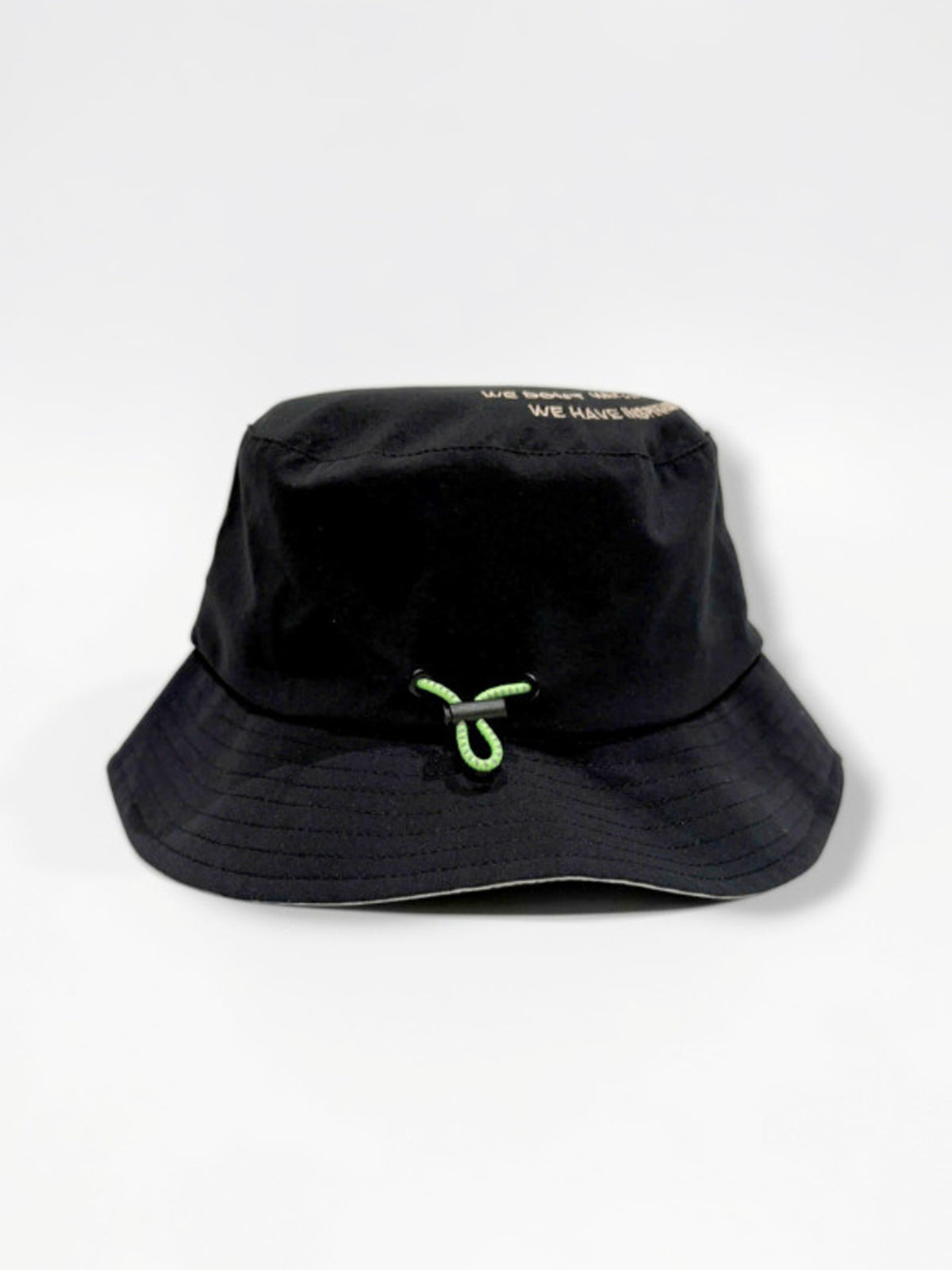 (DECEMBER MAY) water repellent bucket hat / UNISEX / BLACK