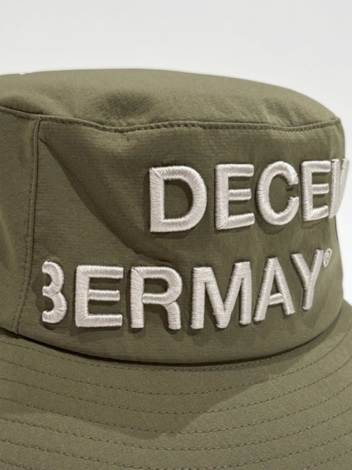 (DECEMBER MAY) water repellent bucket hat / UNISEX / KHAKI