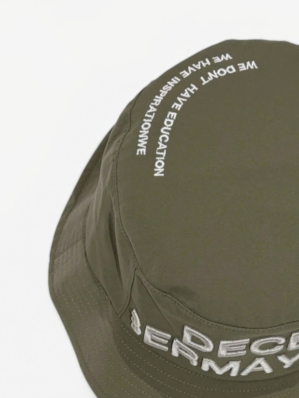(DECEMBER MAY) water repellent bucket hat / UNISEX / KHAKI