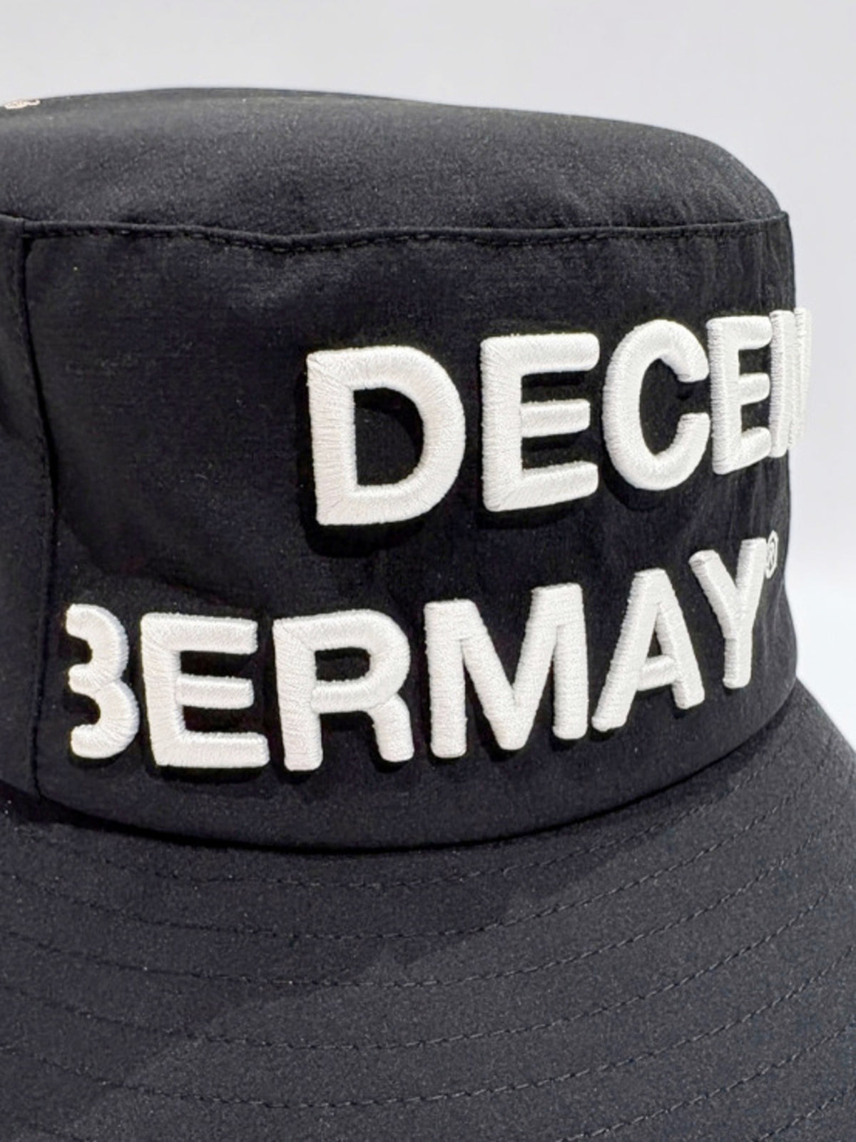 (DECEMBER MAY) water repellent bucket hat / UNISEX / BLACK