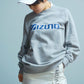 MIZUNO Classic Logo Print Crew Sweat(GREY)