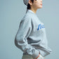 MIZUNO Classic Logo Print Crew Sweat(GREY)