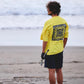 SVKS6023［サルベージパブリックコレパ］サーフモックネック S/S(TI LEAF Paisley) / YELLOW