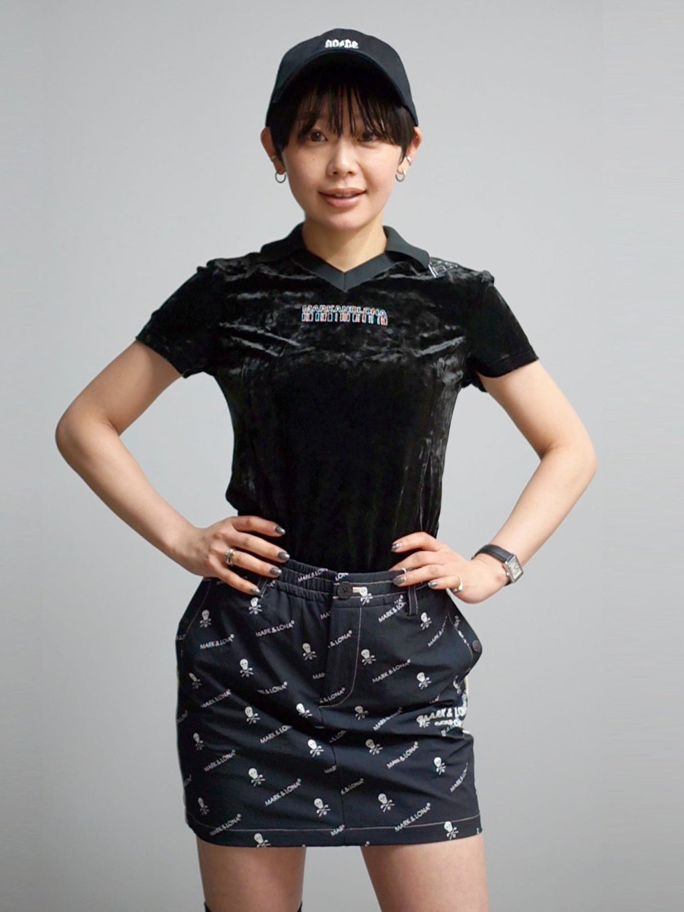 Union Frequency Skirt | WOMEN / BLACK