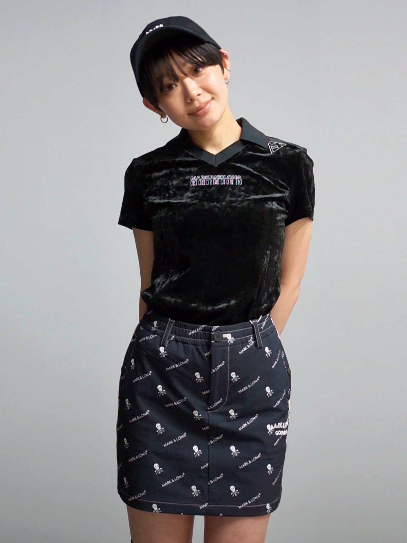 Union Frequency Skirt | WOMEN / BLACK