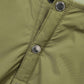 SVKA5020［サルベージパブリックコレパ］バックプリント ハーフジップ パデッドジャケット / OLIVE
