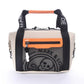 Icon Skull Mesh Cooler Cart Bag | BEIGE