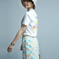 Endless Summer Mock Neck – Tom and Jerry Edition  | WOMEN / WHITE