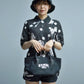 NVG×SUNSURF Moon Palm Tree Polo (BLACK)