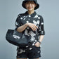 NVG×SUNSURF Moon Palm Tree Polo (BLACK)