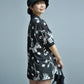 NVG×SUNSURF Moon Palm Tree Polo (BLACK)